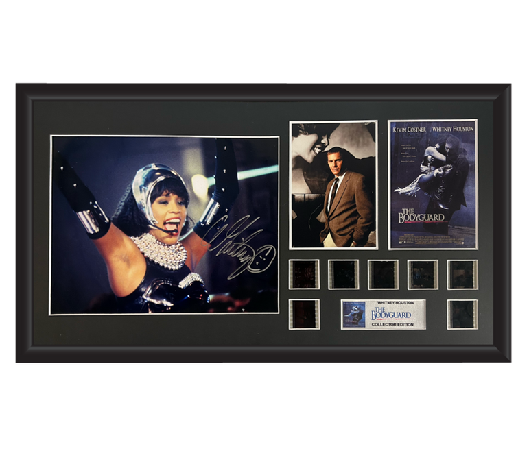 Bodyguard, The (1992) | Whitney Houston | Autographed Film Cell Display
