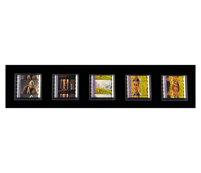 Attack of the Clones (2002) - Castx2 | Autographed Film Cell Display
