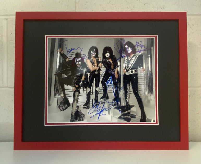 KISS | Autographed 8x10 Photo | Framed