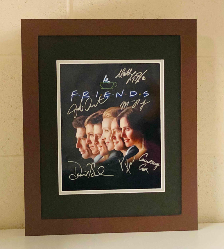 Friends| Autographed 8x10 Photo | Framed