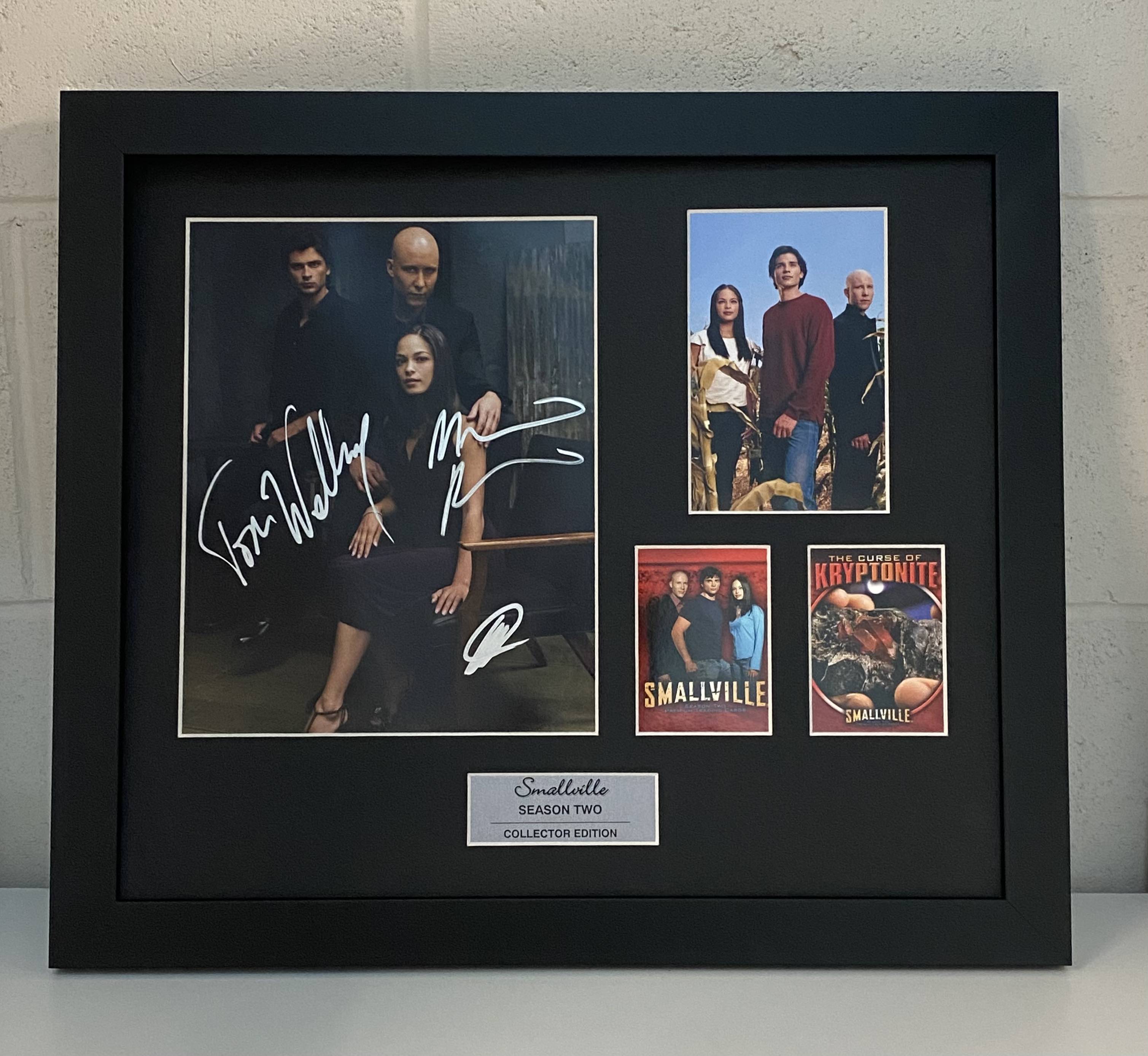 Smallville (2001-2011) - Castx3 | Autographed Film Cell Display
