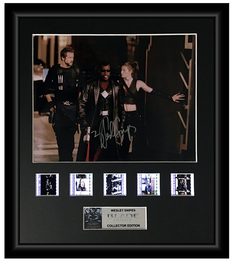 Blade Trinity (2004) - Autographed Film Cell Display