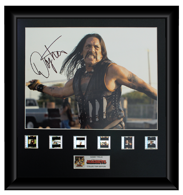 Machete (2010) - Danny Trejo Autographed Film Cell Display
