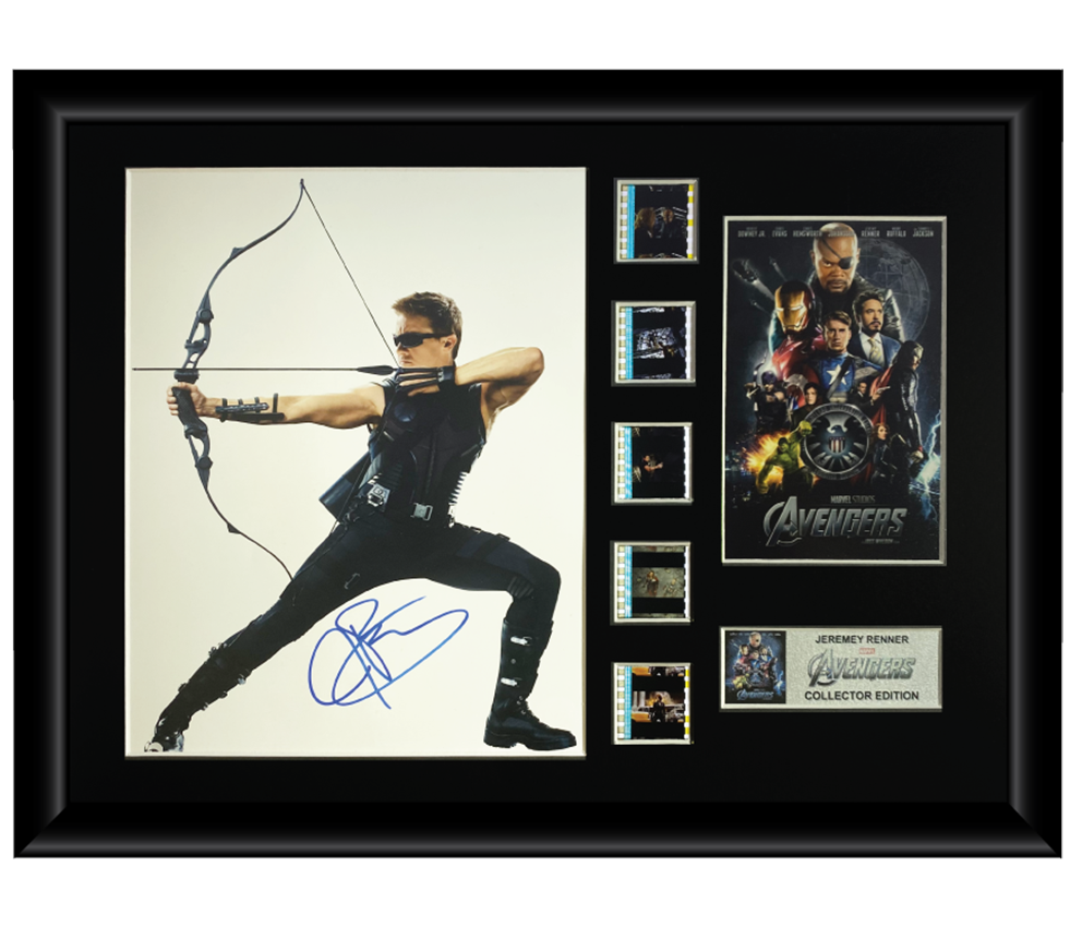The Avengers (2012) - Autographed Film Cell Display