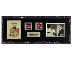 Live and Let Die Trading Card & Film Cell Display | 2 Cell 2 Card Display