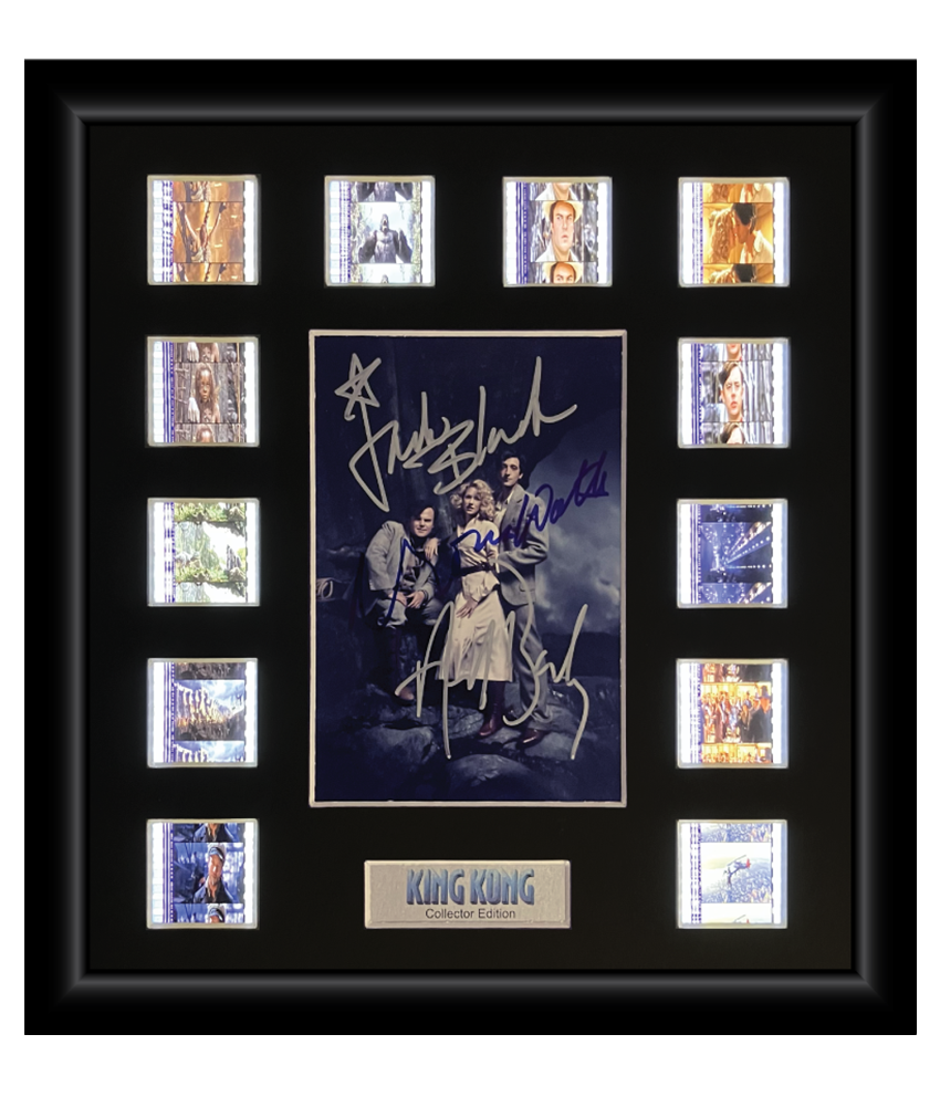 King Kong (2005) | Autographed 12 Cell Film Display