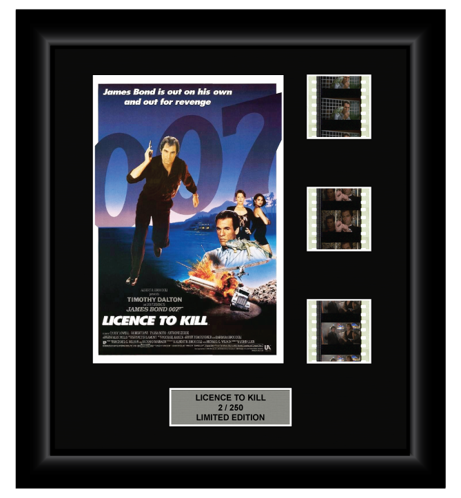 Licence to Kill (1989) (James Bond) - 3 Cell Display