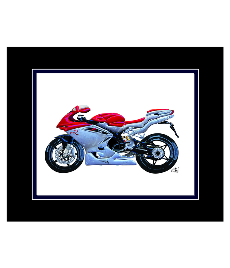 MV Agusta Modern Motorcycle | 8x10 Art Photo by Gav Barbey