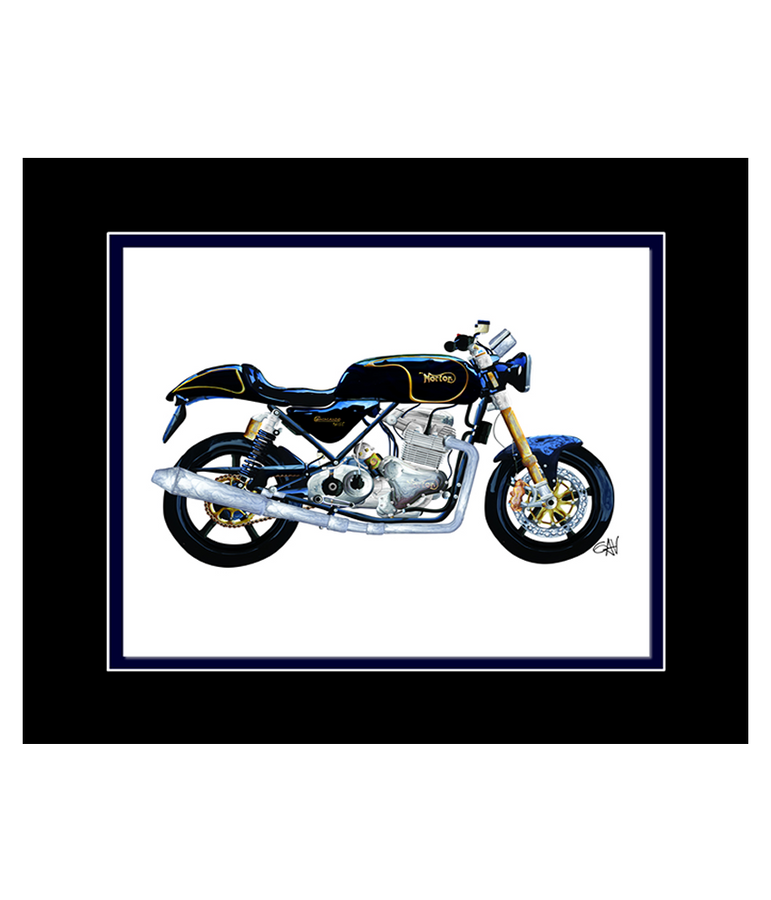 Norton 2013 Commando 961 SE Modern Motorcycle | 8x10 Art Photo by Gav Barbey