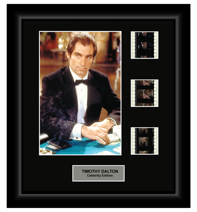 Timothy Dalton (James Bond) - 3 Cell Display