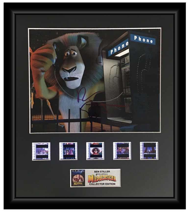 Madagascar (2005) - Autographed Film Cell Display