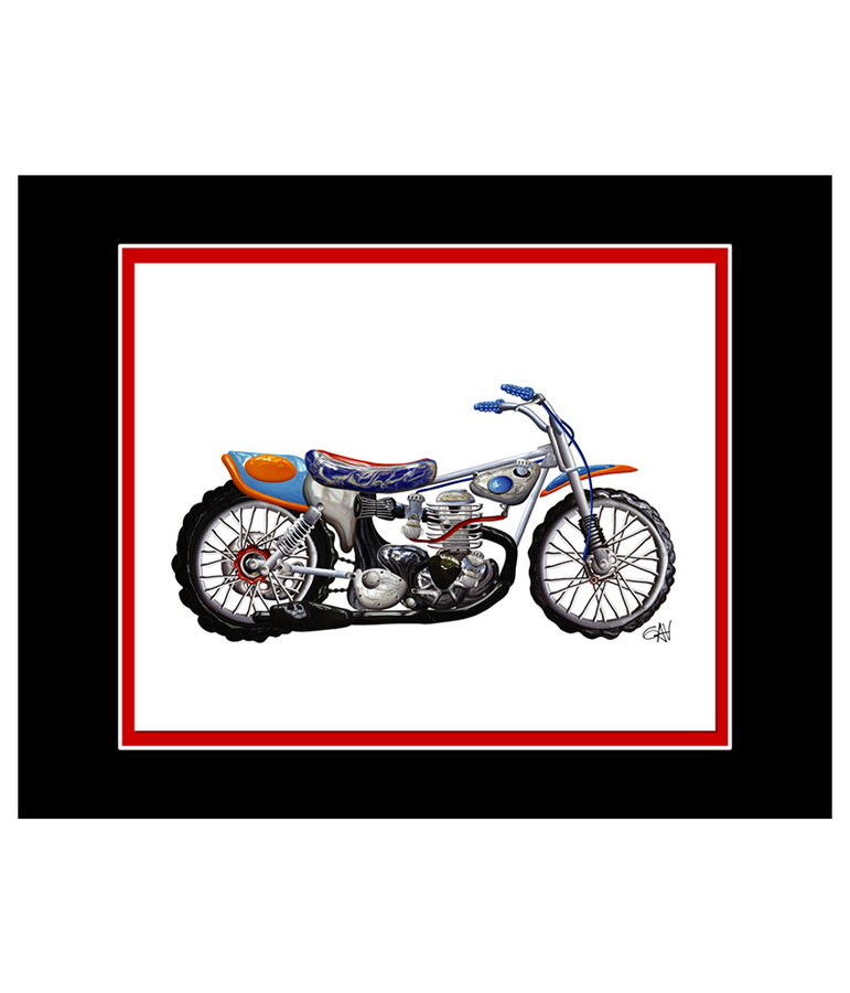 Jawa Classic Motorcycle | 8x10 Art Photo by Gav Barbey