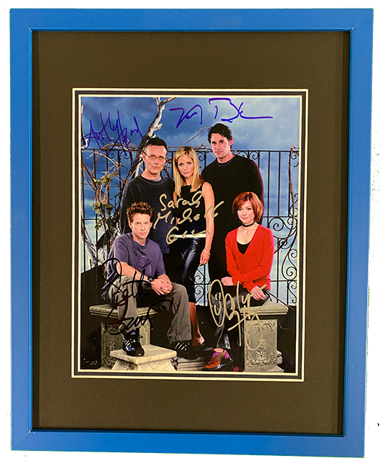 Buffy the Vampire Slayer Cast | Autographed 8x10 Photo | Framed