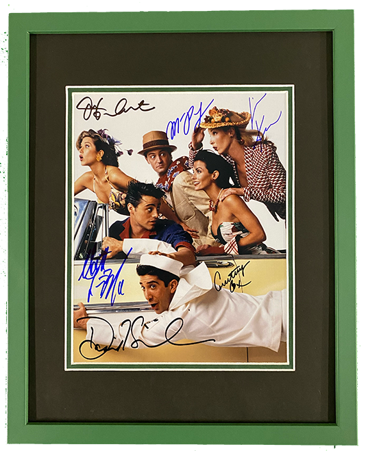 Friends Cast | Autographed 8x10 Photo | Framed
