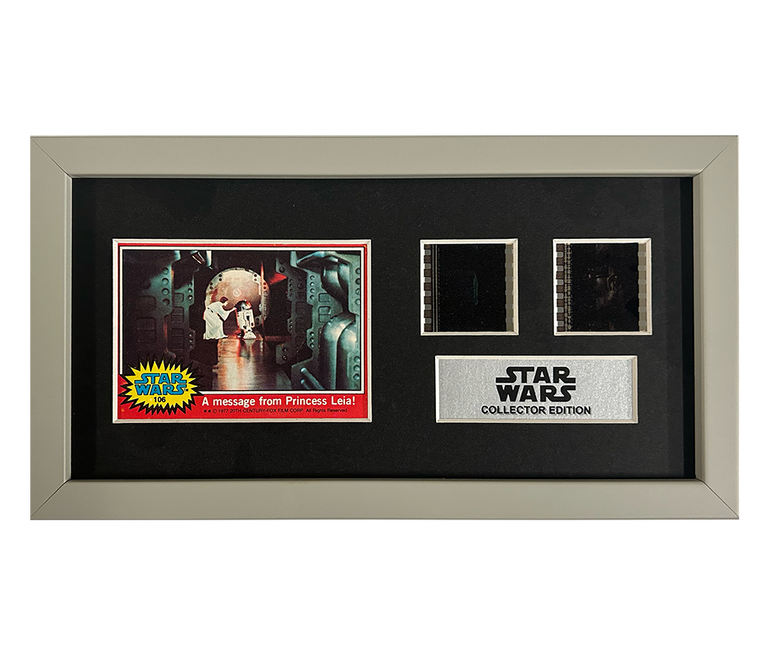 Star Wars EPIV |  2 Cell with Original Trading Card Display