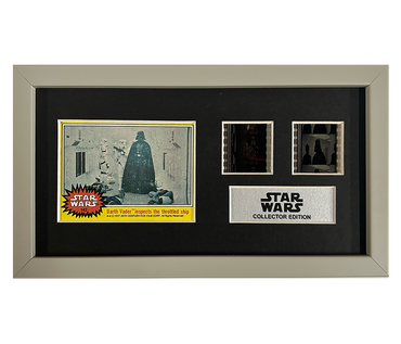 Star Wars Episode I-VI FILMCELLS Montage - 12 Clips of 35mm Film - Framed  and Mounted - Wall Art Display