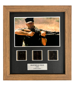 Heartbreak Ridge (1986) - 3 Cell Display - Clint Eastwood Collection