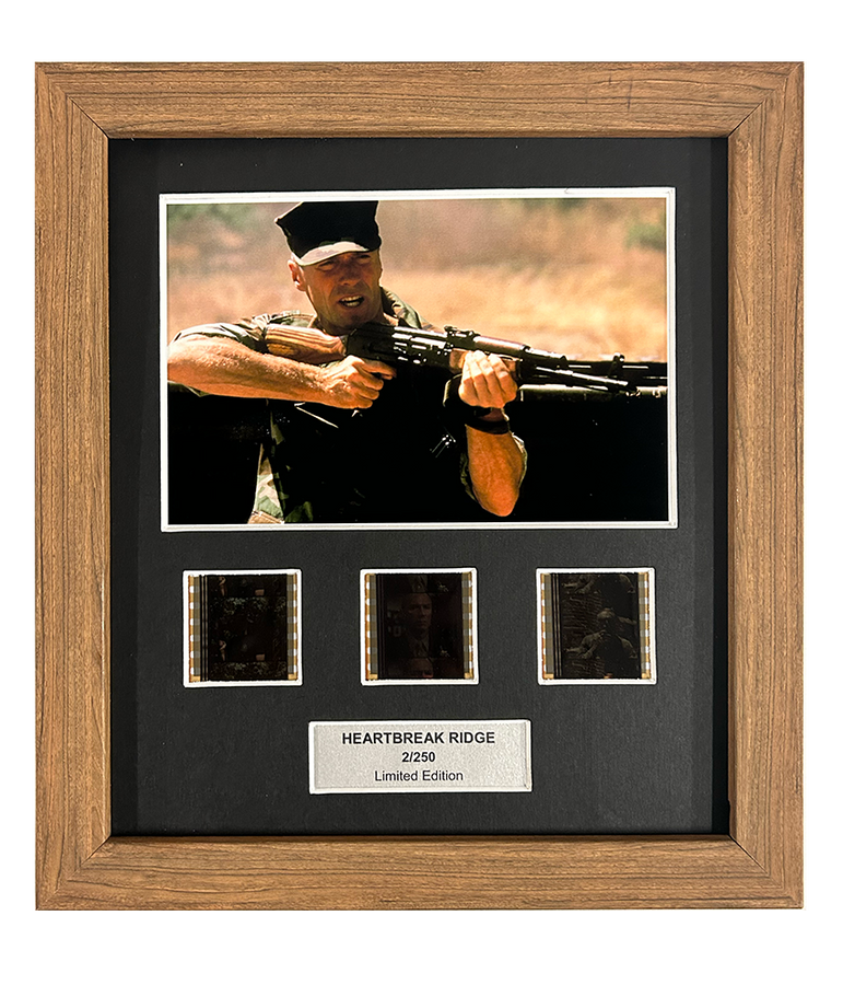 Heartbreak Ridge (1986) - 3 Cell Display - Clint Eastwood Collection