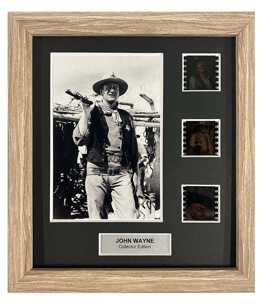 John Wayne Celebrity Edition - 35mm Slide Display