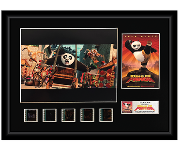 Kung Fu Panda (2008) | Jack Black | Autographed Film Cell Display