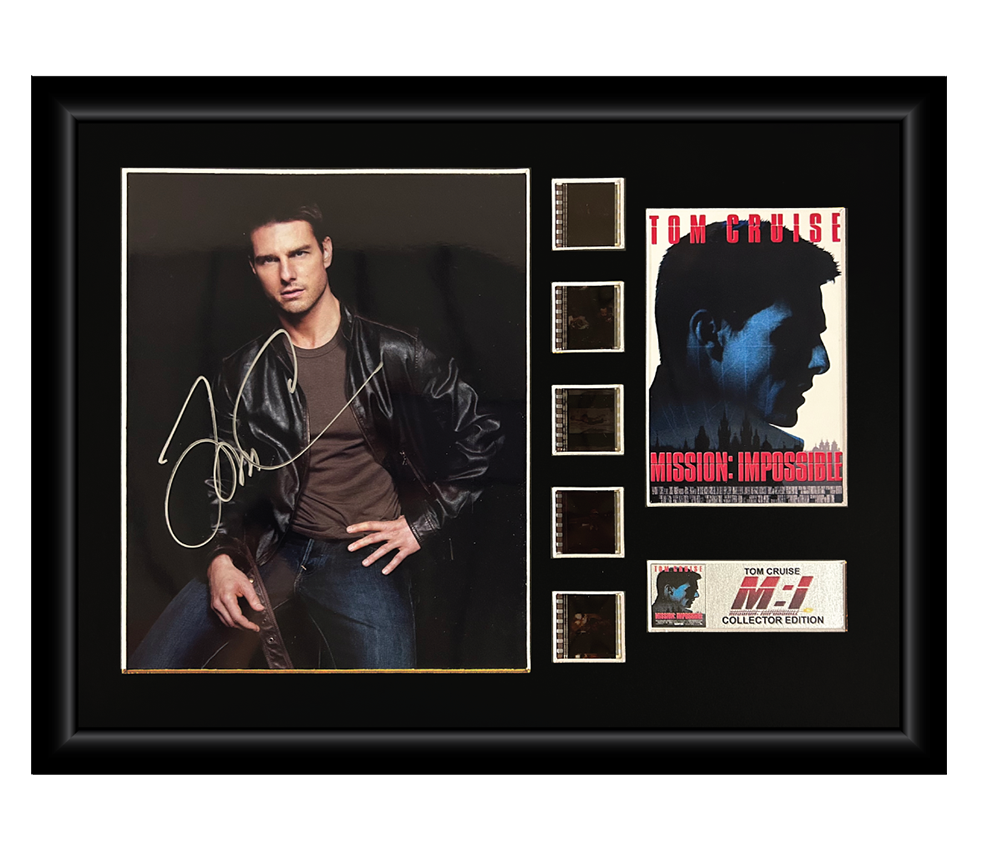 Mission: Impossible (1996) | Tom Cruise | Autographed Film Cell Display