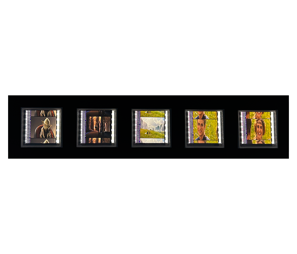 Attack of the Clones (2002) - Castx2 | Autographed Film Cell Display