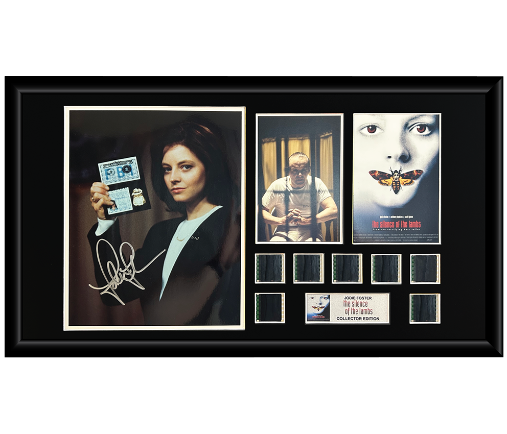 The Silence of the Lambs (1991) | Jodie Foster | Autographed Film Cell Display