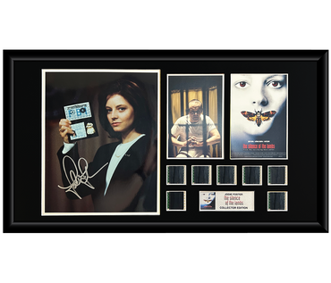 The Silence of the Lambs (1991) | Jodie Foster | Autographed Film Cell Display