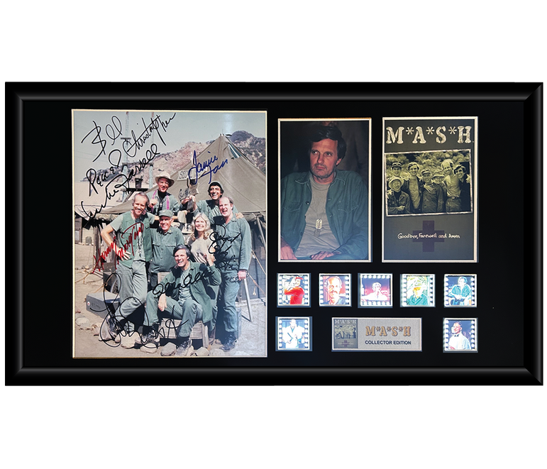 M*A*S*H (1972-1983) | Farewell Cast | Autographed Film Cell Display