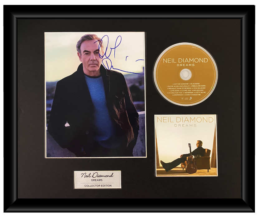 Neil Diamond | Autographed Music CD Display