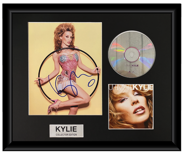 Kylie Minogue | Autographed Music CD Display