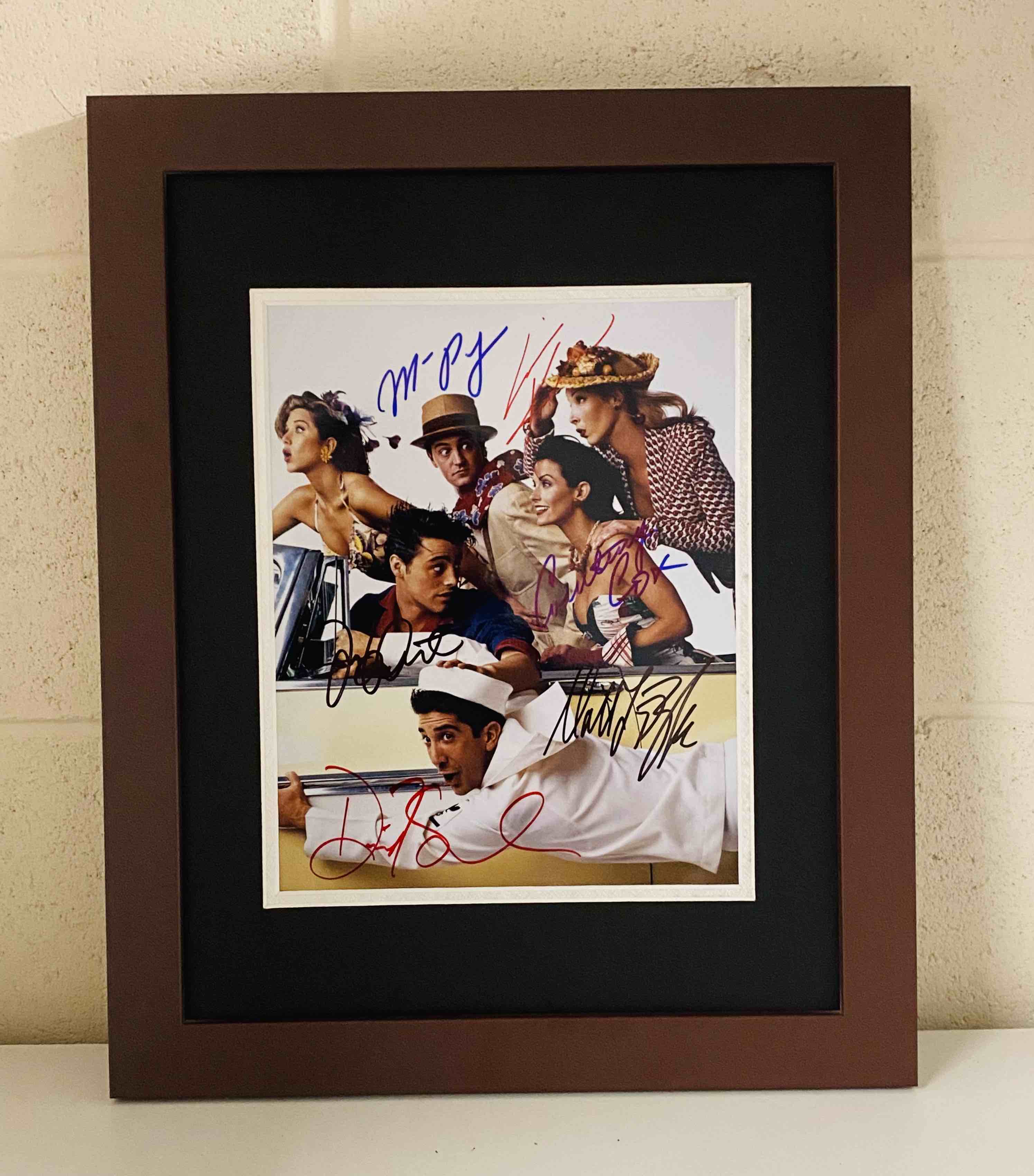 Friends| Autographed 8x10 Photo | Framed