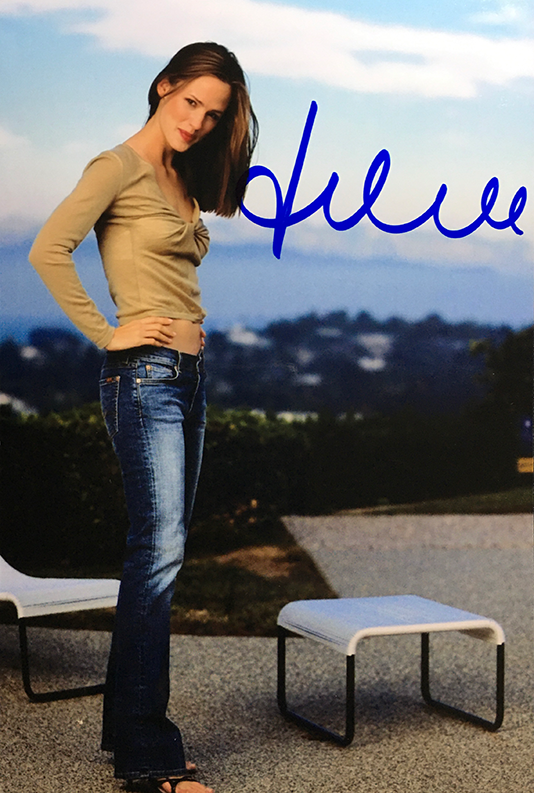 Jennifer Garner | Autographed 6x4" | Auction