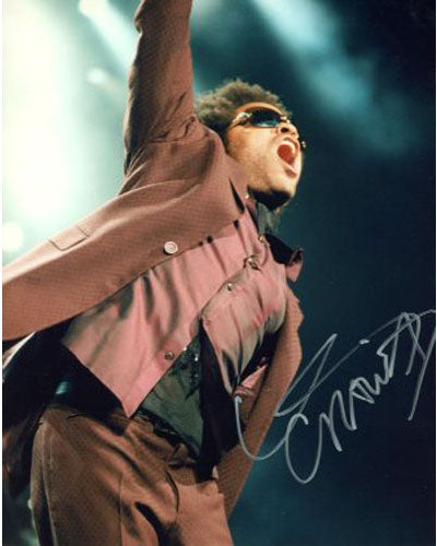 Lenny Kravitz Autographed CD Music Display