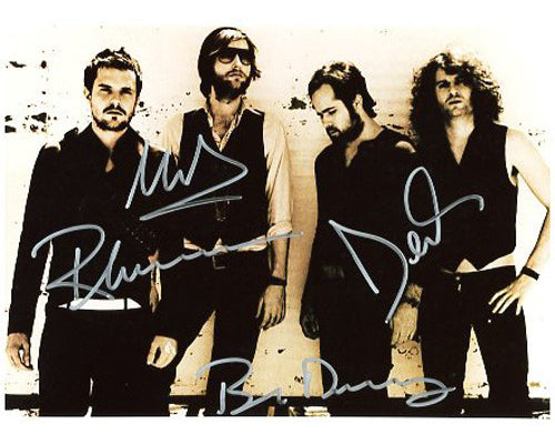 Killers Autographed CD Music Display