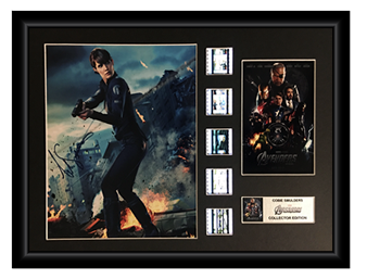 The Avengers (2012) - Cobie Smulders Autographed Film Cell Display