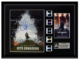 Star Trek: Into the Darkness - JJ Abrams Autographed Film Cell Display