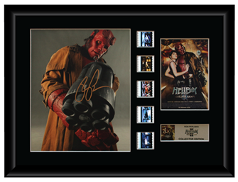 Hellboy II - Ron Perlman Autographed Film Cell Display (1)