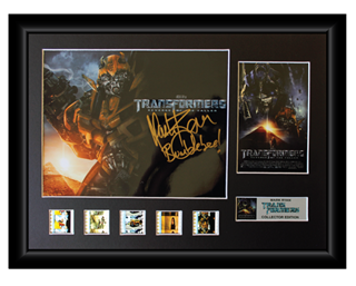 Mark Ryan (Bumblebee) Transformers Autographed Film Cell Display (4)