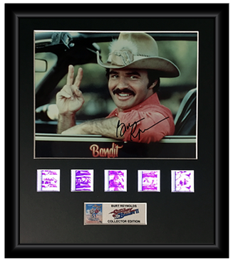 Smokey and the Bandit (1980) - Autographed Film Cell Display