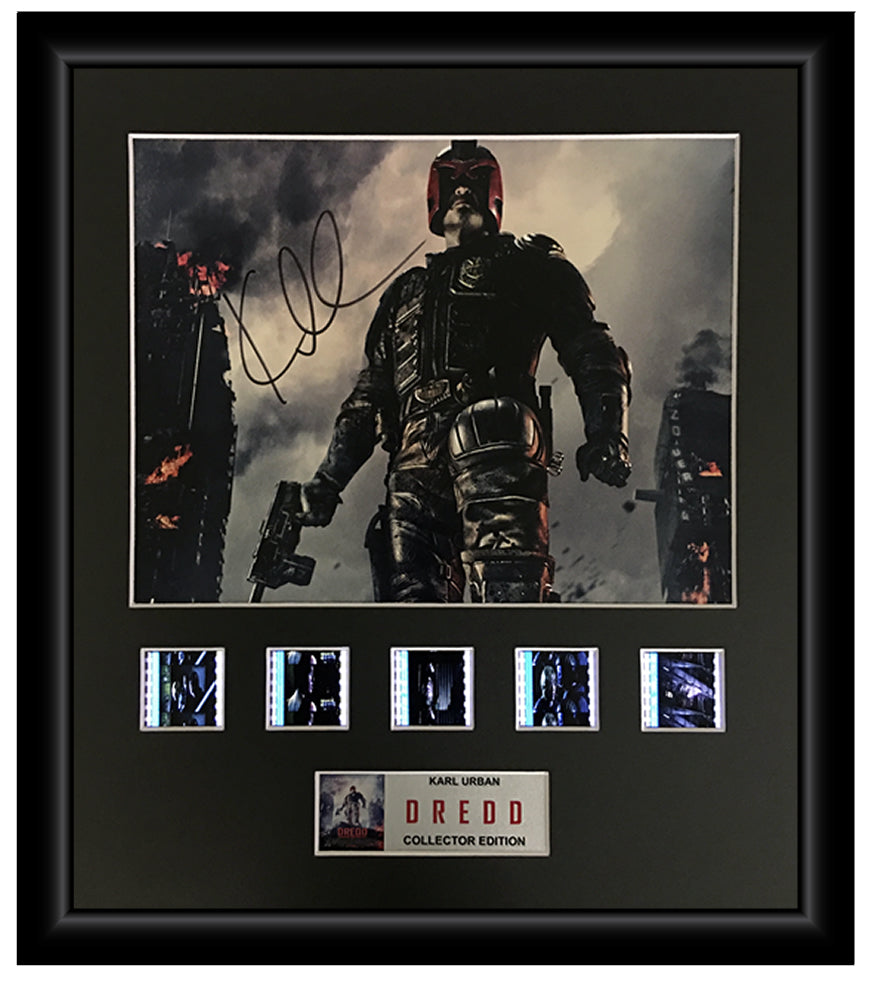 Dredd (2012) - Autographed Film Cell Display