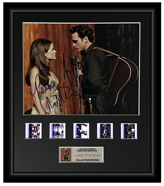 Walk the Line (2005) - Autographed Film Cell Display