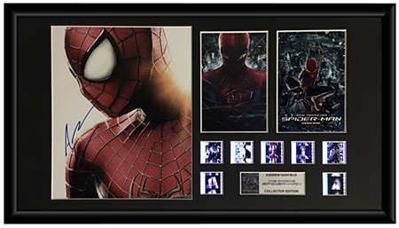 Amazing Spider-Man, The (2007) | Autographed Andrew Garfield Film Cell Display