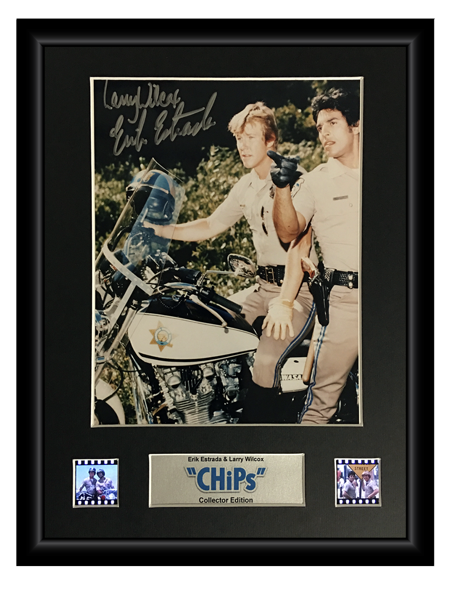 CHiPs (1977-1983) - 2 Cell Autographed Display