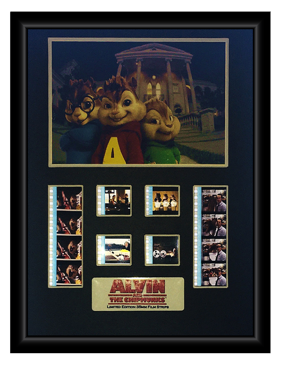 Alvin and the Chipmunks (2007) | Limited Edition - Film Cell Display