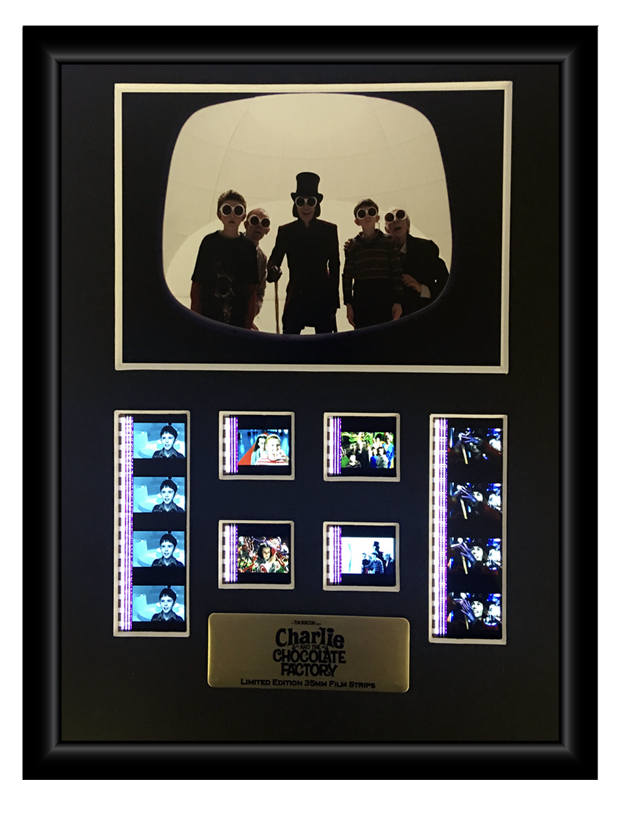 Charlie & the Chocolate Factory (2005) Limited Edition - Film Cell Display