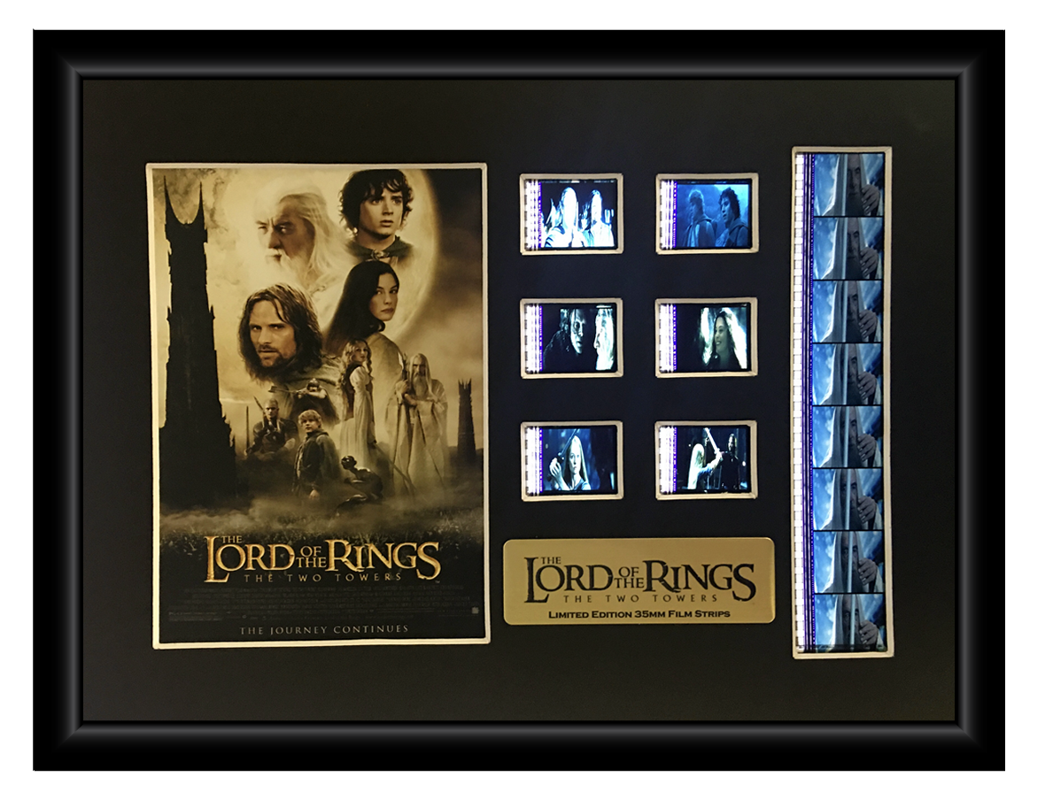 The Lord of the Rings: TTT (2002) Limited Edition - Film Cell Display