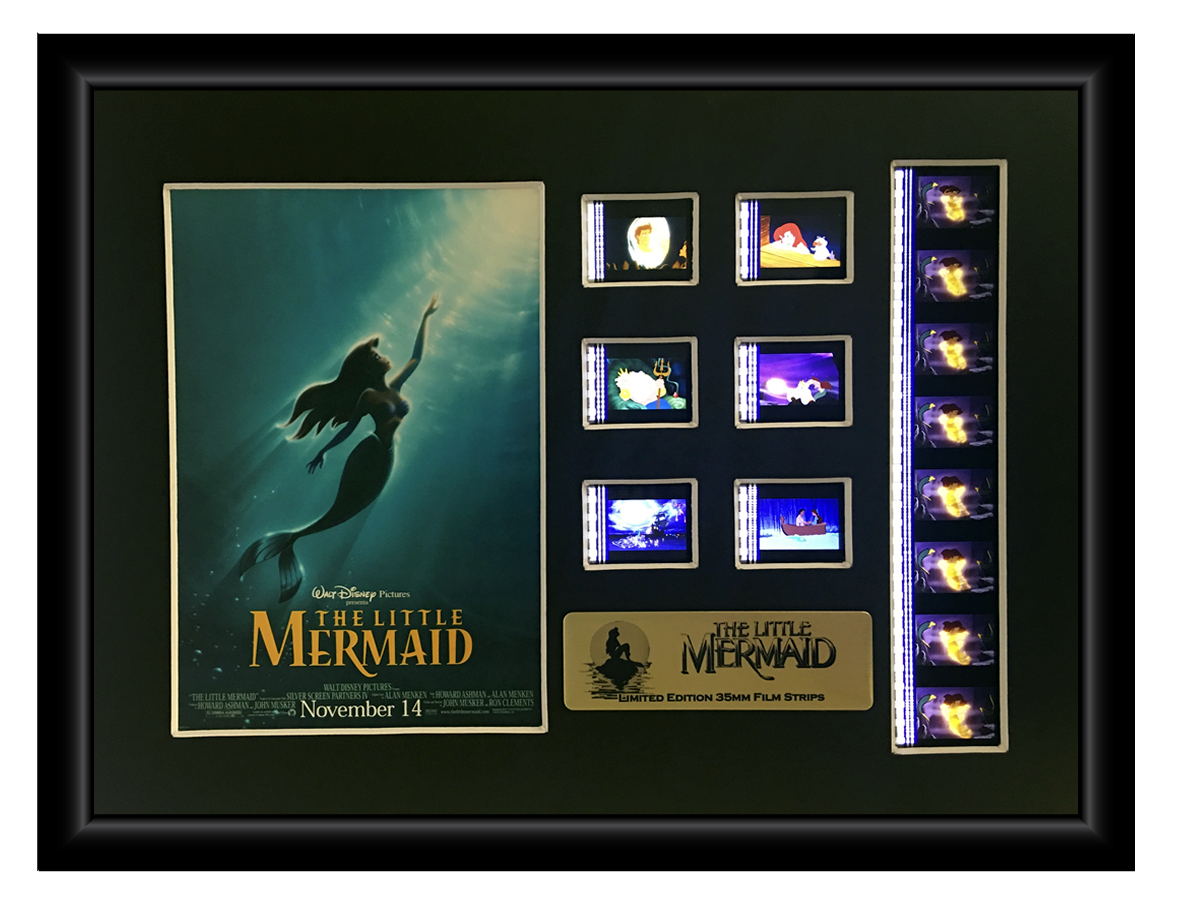 The Little Mermaid (1989) Limited Edition - Film Cell Display