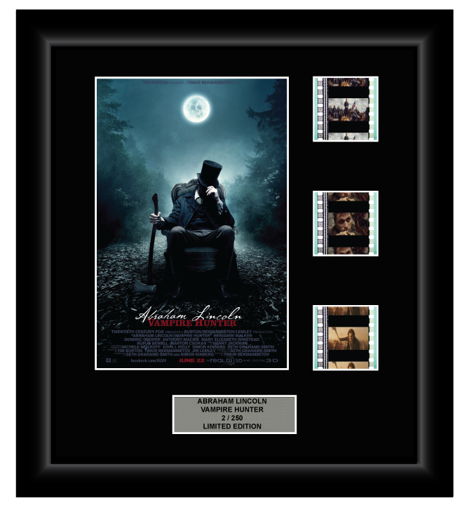 Abraham Lincoln: Vampire Hunter (2012) | 3 Cell Film Display