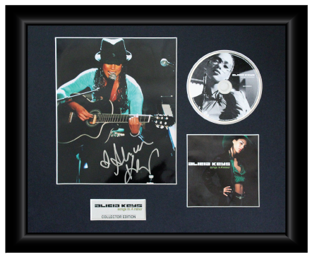 Alicia Keys | Autographed Music CD Display